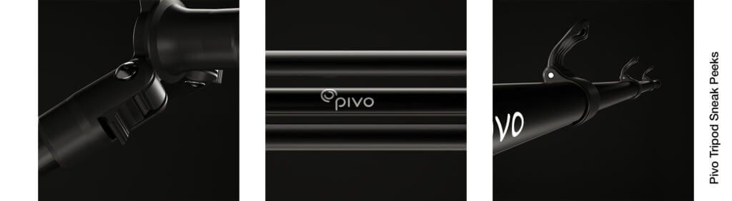 a collection of three sneak peek images created for Pivo