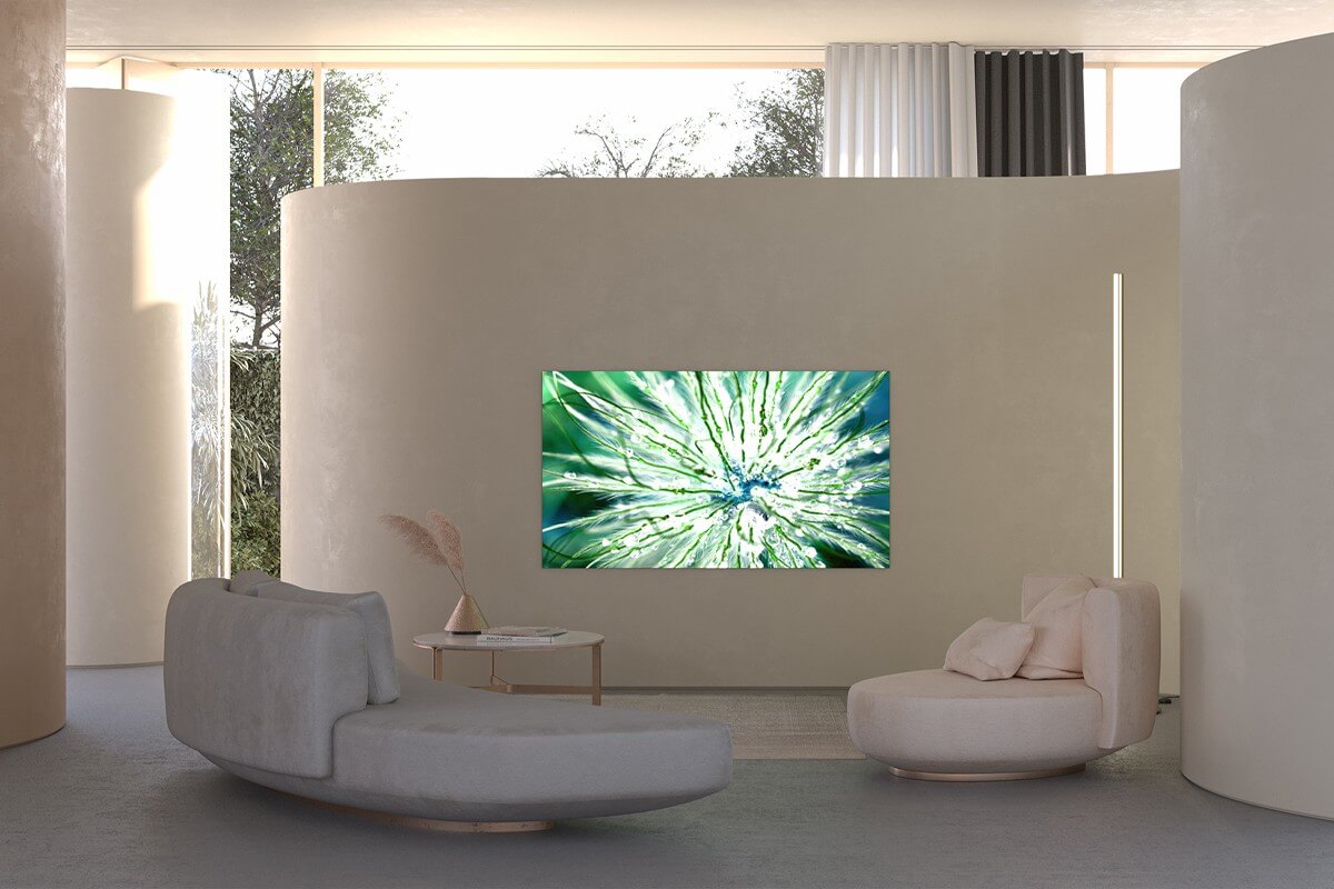 A 3D Virtual space image used as part of a digital marketing strategy for OLED SPACE