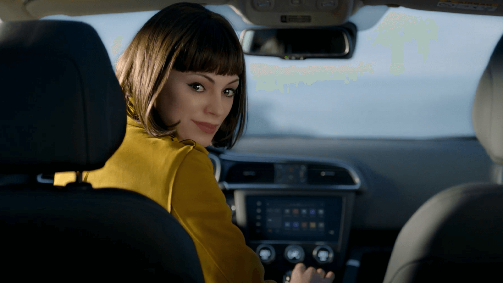 Renault's advertising campaign "Escape to real" featuring a virtual avatar