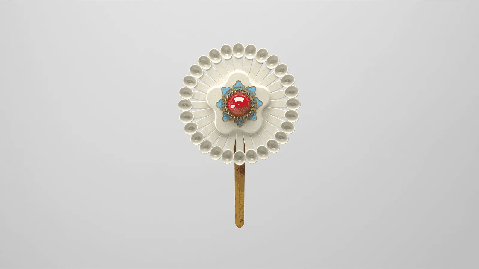 Korean Brooch Render