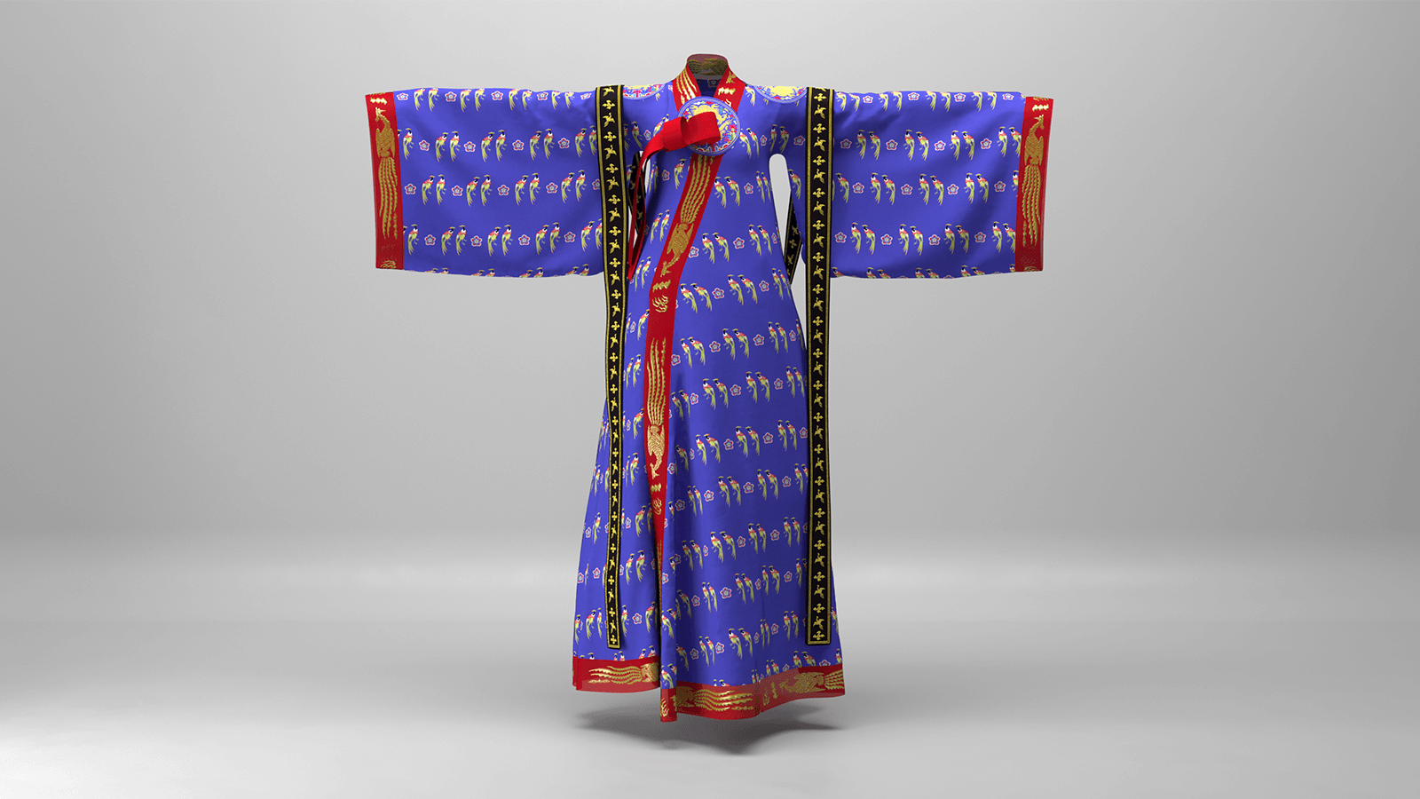 3D Render of Hanbok
