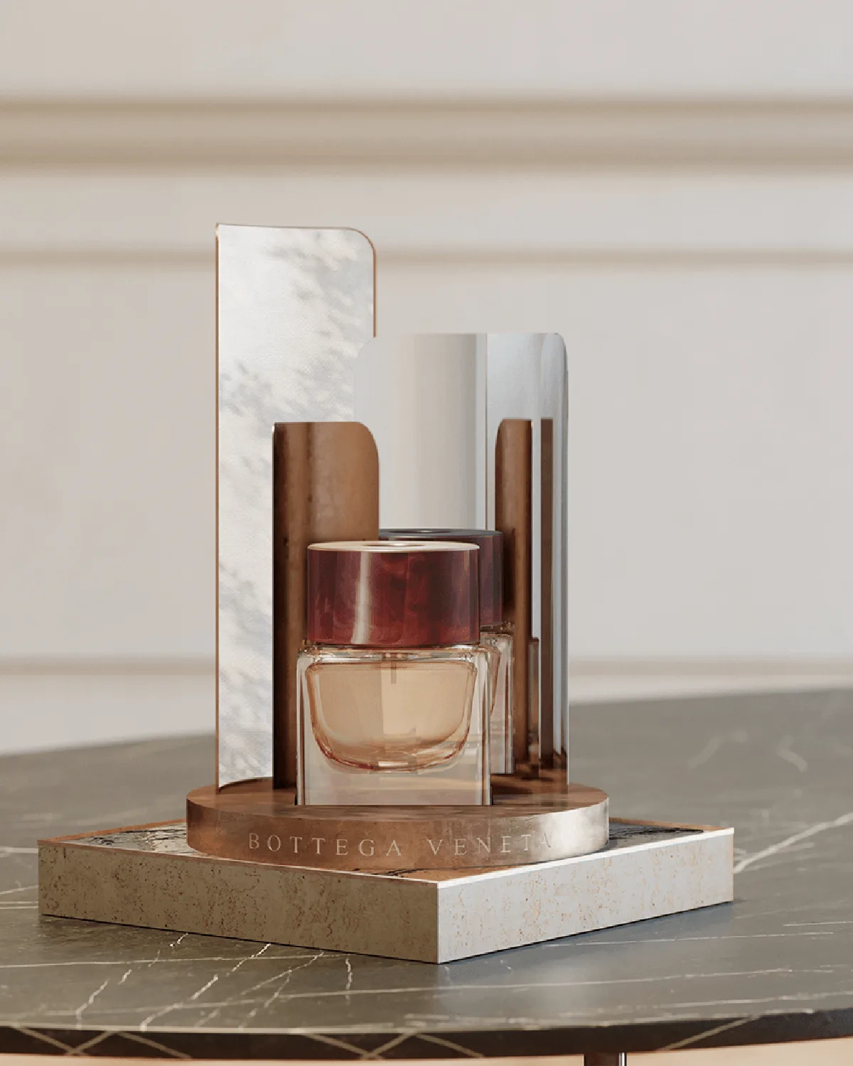 Bottega Veneta rendered parfume Bottle